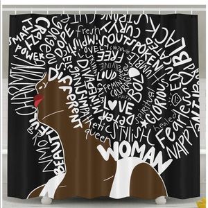 Afro Centric Vibe Shower Curtain